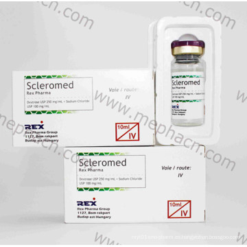 Certificados GMP Sclerodex Inyección para el Tratamiento de Varices